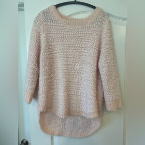 EUC Studio JPR Pink Fuzzy Sweater Size M